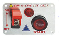 El panel del interruptor del coche de competición del Speediness del poder de 12 voltios con el indicador luminoso rojo