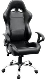 China La silla negra plegable de la oficina del PVC que compite con dirige sillas de los asientos del juego de las sillas del asiento con el solo ajustador fábrica