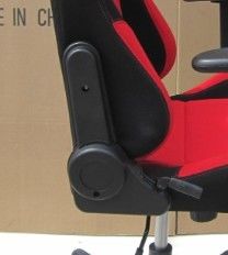 Diseño cómodo ajustable de la silla del juego de la silla de la oficina de la tela que compite con para el hogar/la compañía