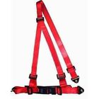 Abroche el rojo del estilo que compite con los cinturones de seguridad con los pernos/3 puntos de los cinturones de seguridad retractables